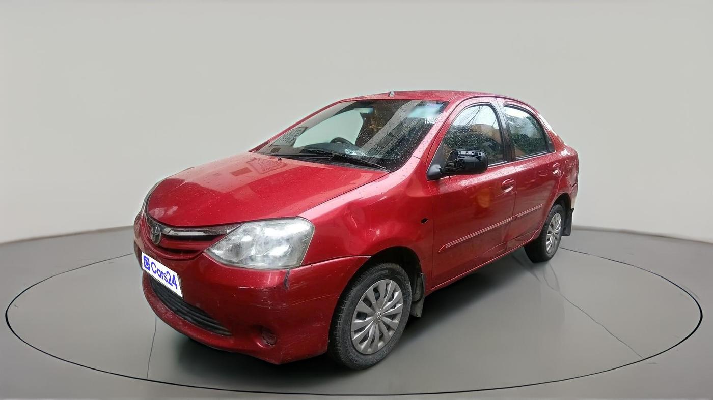2011 Toyota Etios G, Petrol, Manual, 35,750 km, exterior