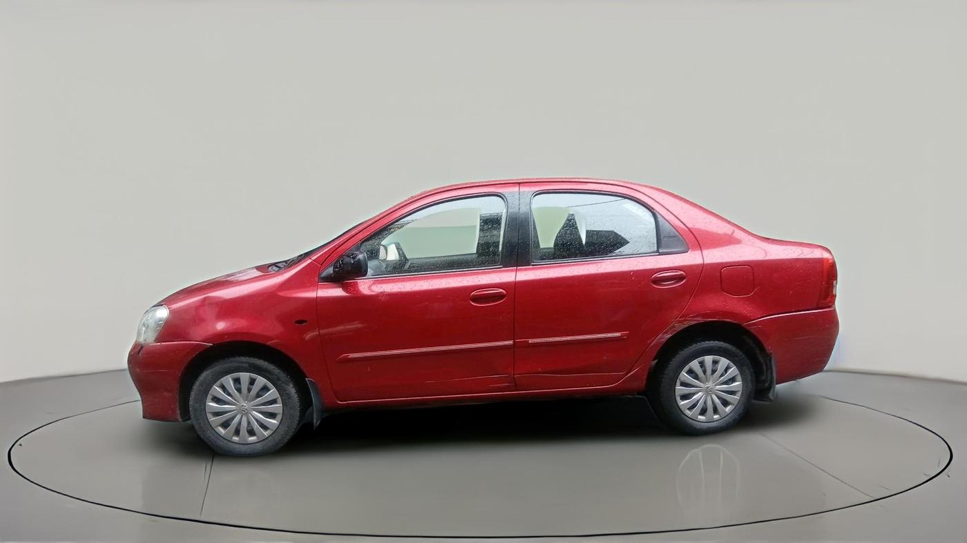 2011 Toyota Etios G, Petrol, Manual, 35,750 km, exterior