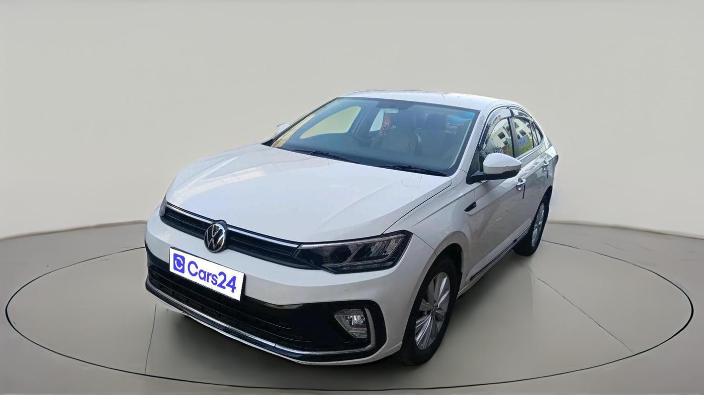 2024 Volkswagen VIRTUS HIGHLINE TSI 1.0 MT, Petrol, Manual, 27,154 km, exterior