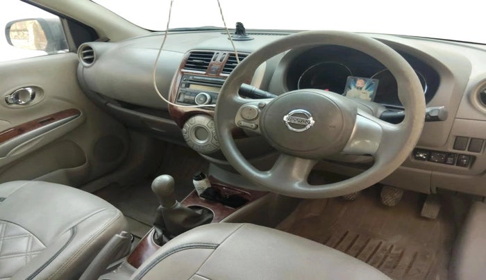 2012 Nissan Sunny XV PETROL, CNG, Manual, 73,728 km, interior