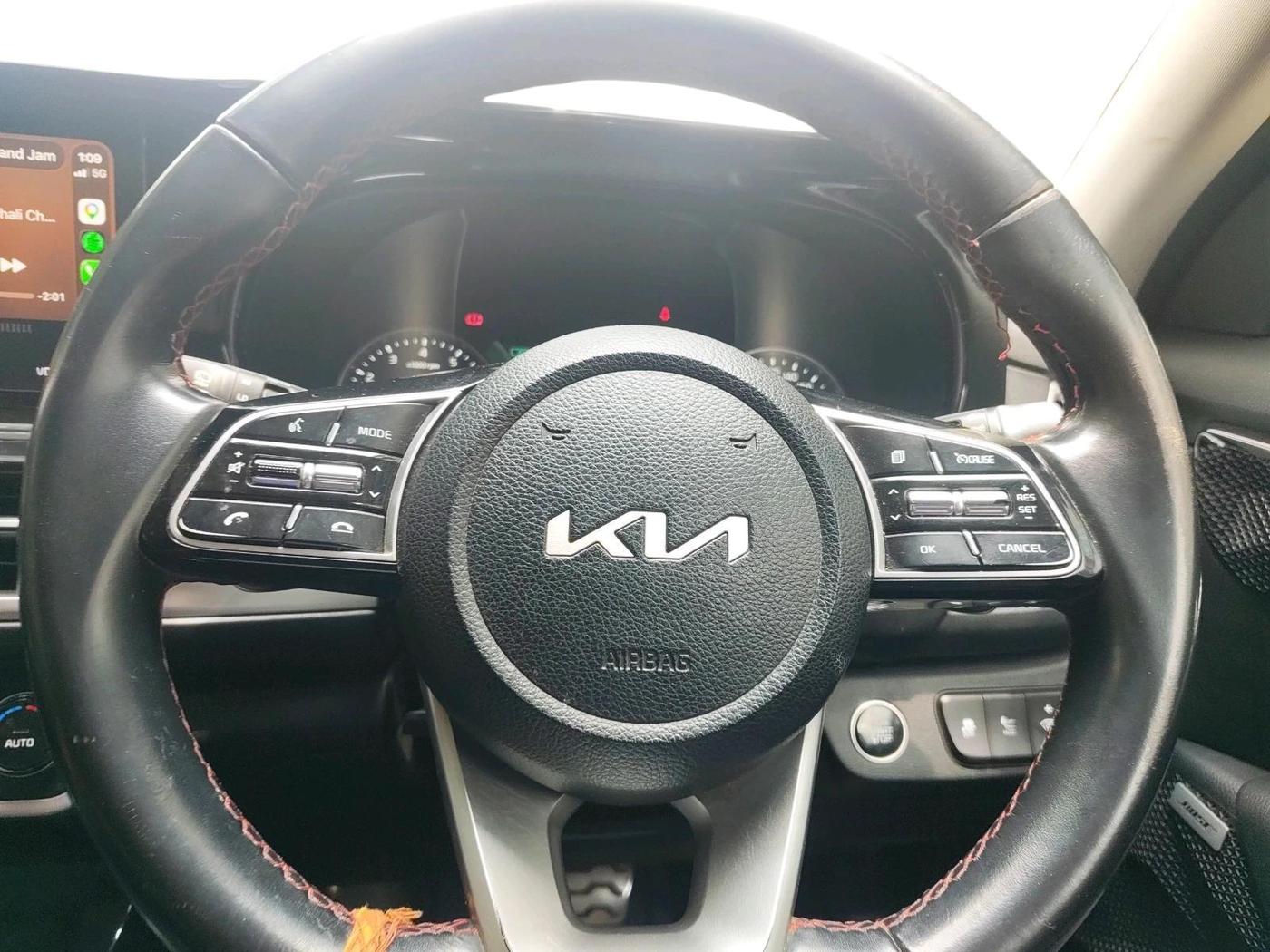 2022 KIA SELTOS GTX PLUS 1.4 PETROL DCT DUAL TONE, Petrol, Automatic, 70,623 km, interior