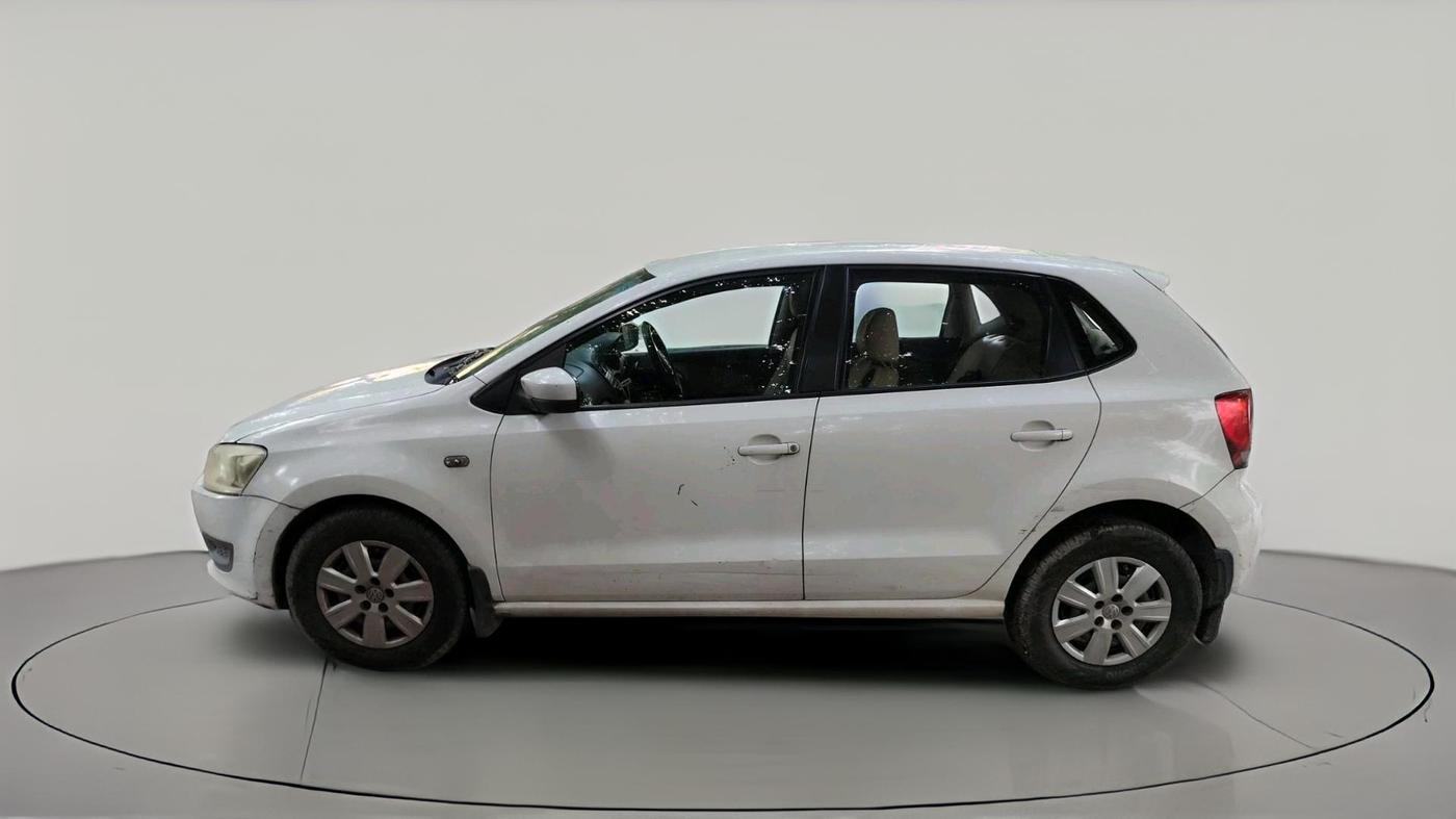 2011 Volkswagen Polo COMFORTLINE 1.2L PETROL, Petrol, Manual, 1,02,789 km, exterior