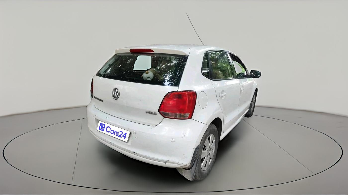 2011 Volkswagen Polo COMFORTLINE 1.2L PETROL, Petrol, Manual, 1,02,789 km, exterior
