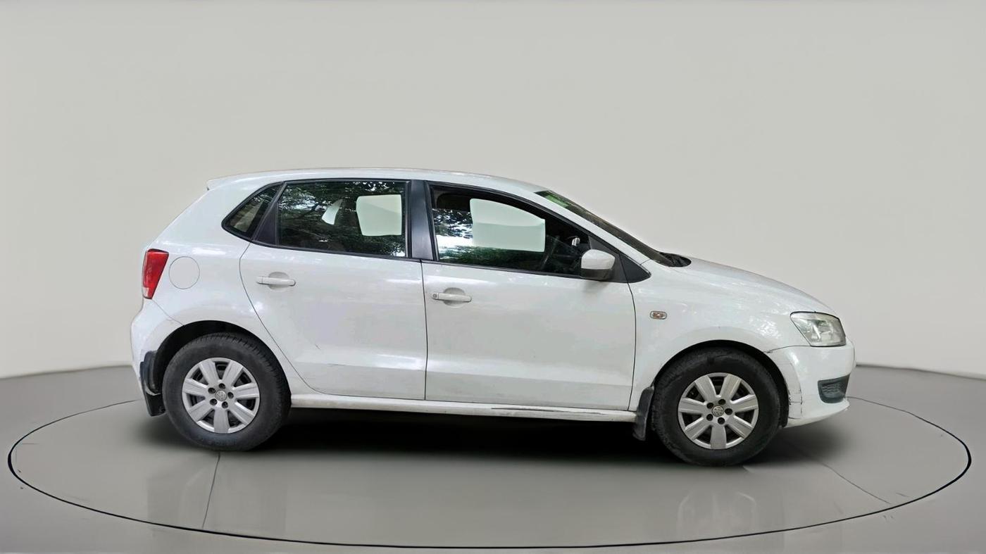 2011 Volkswagen Polo COMFORTLINE 1.2L PETROL, Petrol, Manual, 1,02,789 km, exterior