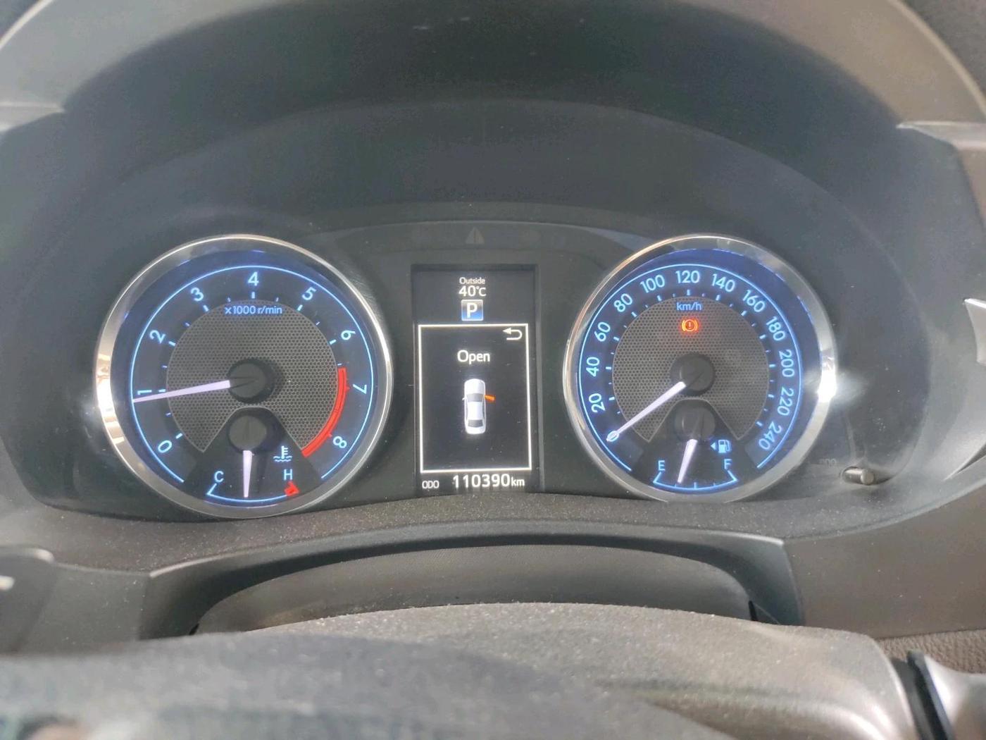 2017 Toyota Corolla Altis G CVT PETROL, Petrol, Automatic, 1,10,390 km, interior