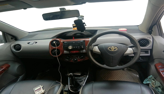 2011 Toyota Etios G SP, Petrol, Manual, 51,020 km, interior