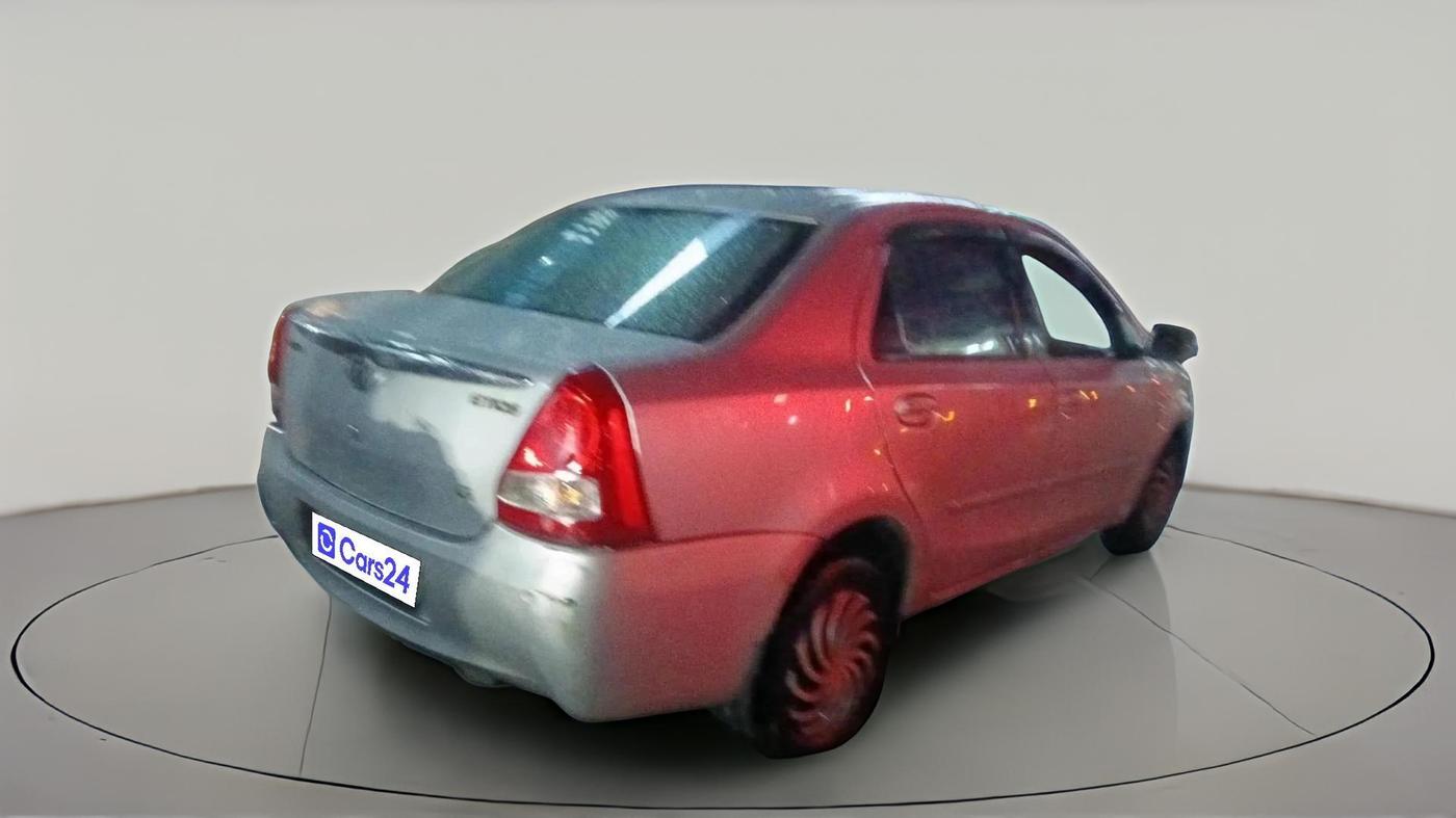 2011 Toyota Etios G, Petrol, Manual, 1,05,435 km, exterior