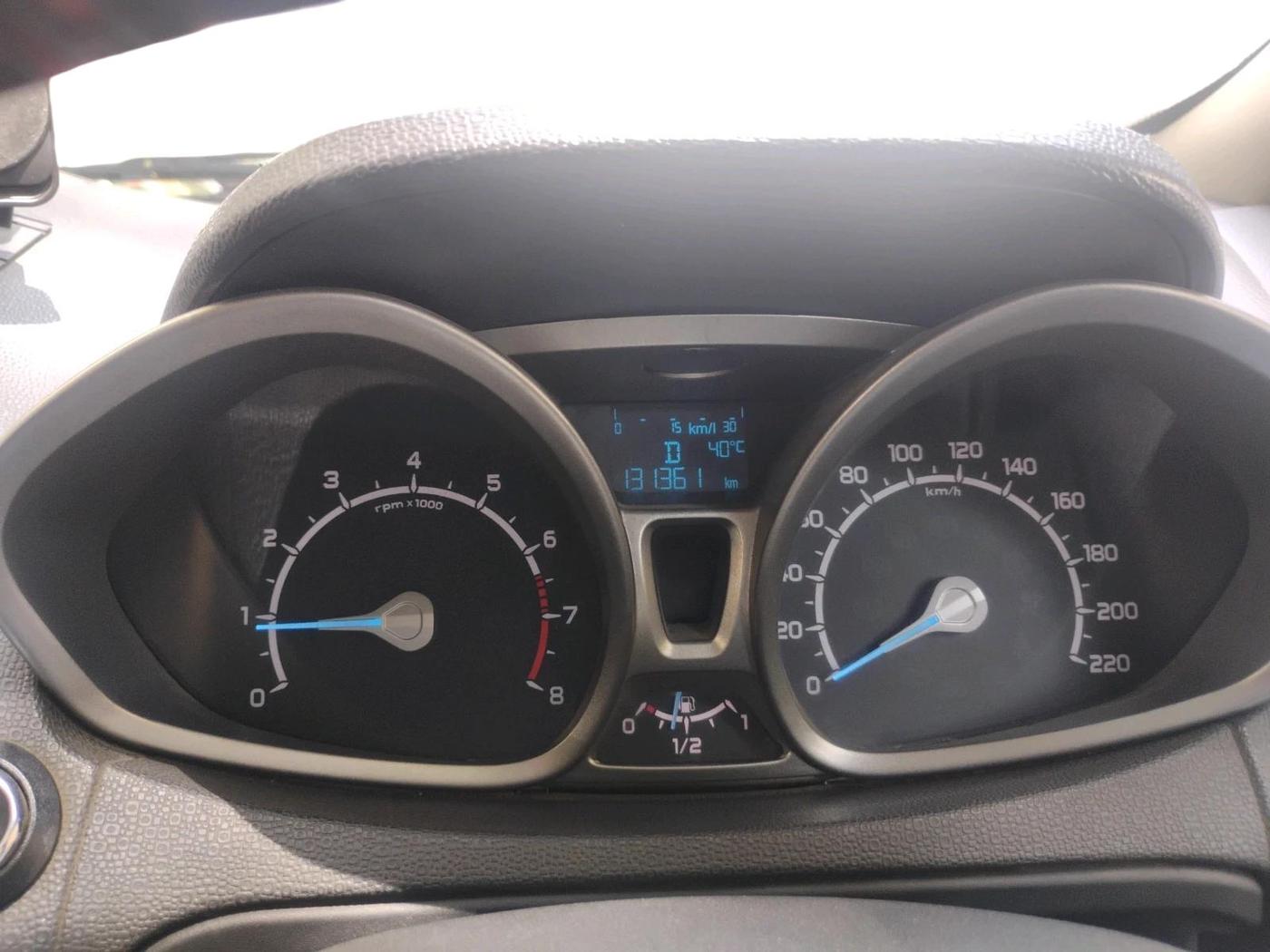 2017 Ford Ecosport TITANIUM 1.5L PETROL AT, Petrol, Automatic, 1,31,361 km, interior