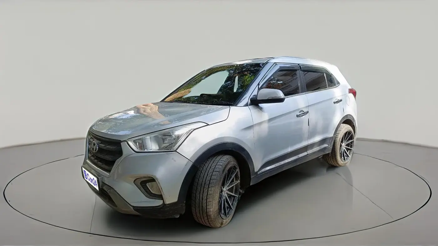 2018 Hyundai Creta E PLUS 1.6 PETROL, Petrol, Manual, 53,608 km, exterior