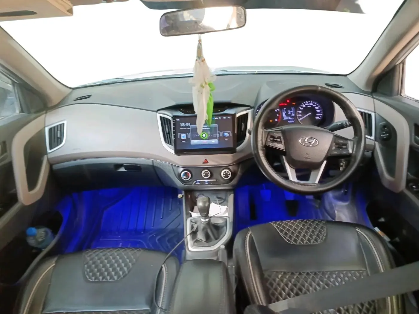 2018 Hyundai Creta E PLUS 1.6 PETROL, Petrol, Manual, 53,608 km, interior