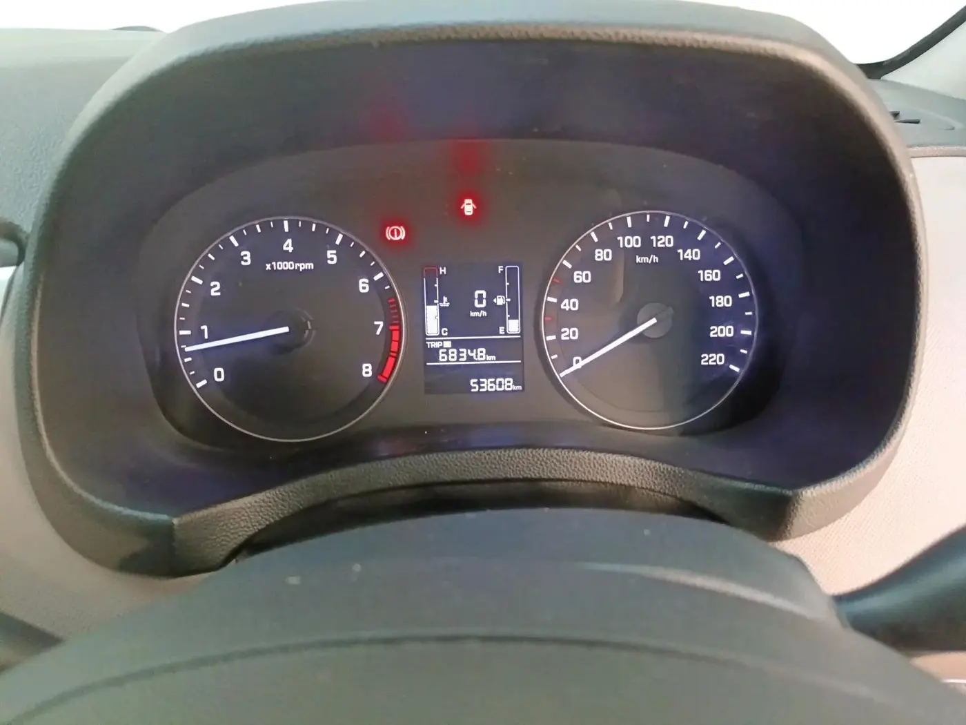 2018 Hyundai Creta E PLUS 1.6 PETROL, Petrol, Manual, 53,608 km, interior