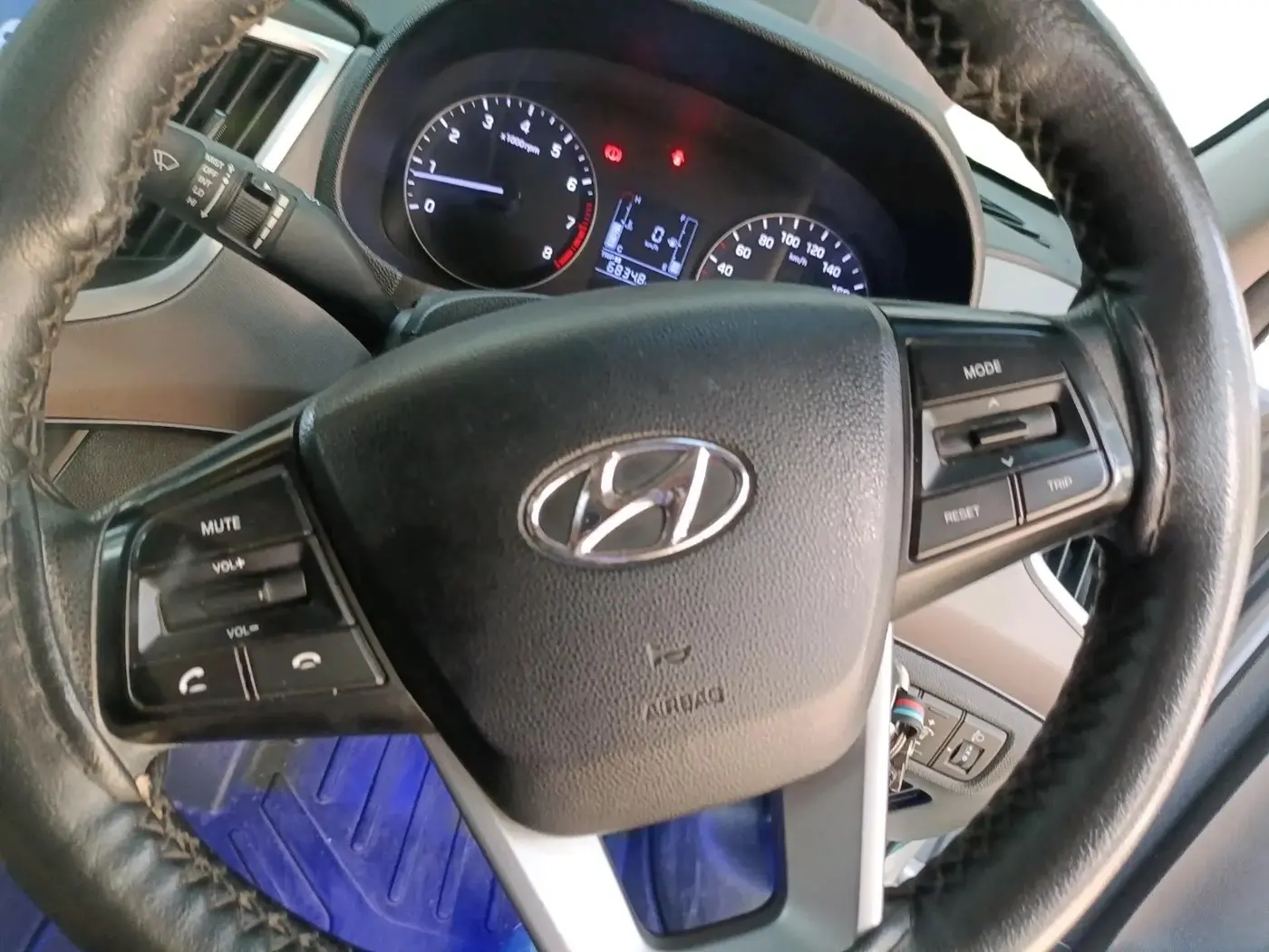 2018 Hyundai Creta E PLUS 1.6 PETROL, Petrol, Manual, 53,608 km, interior