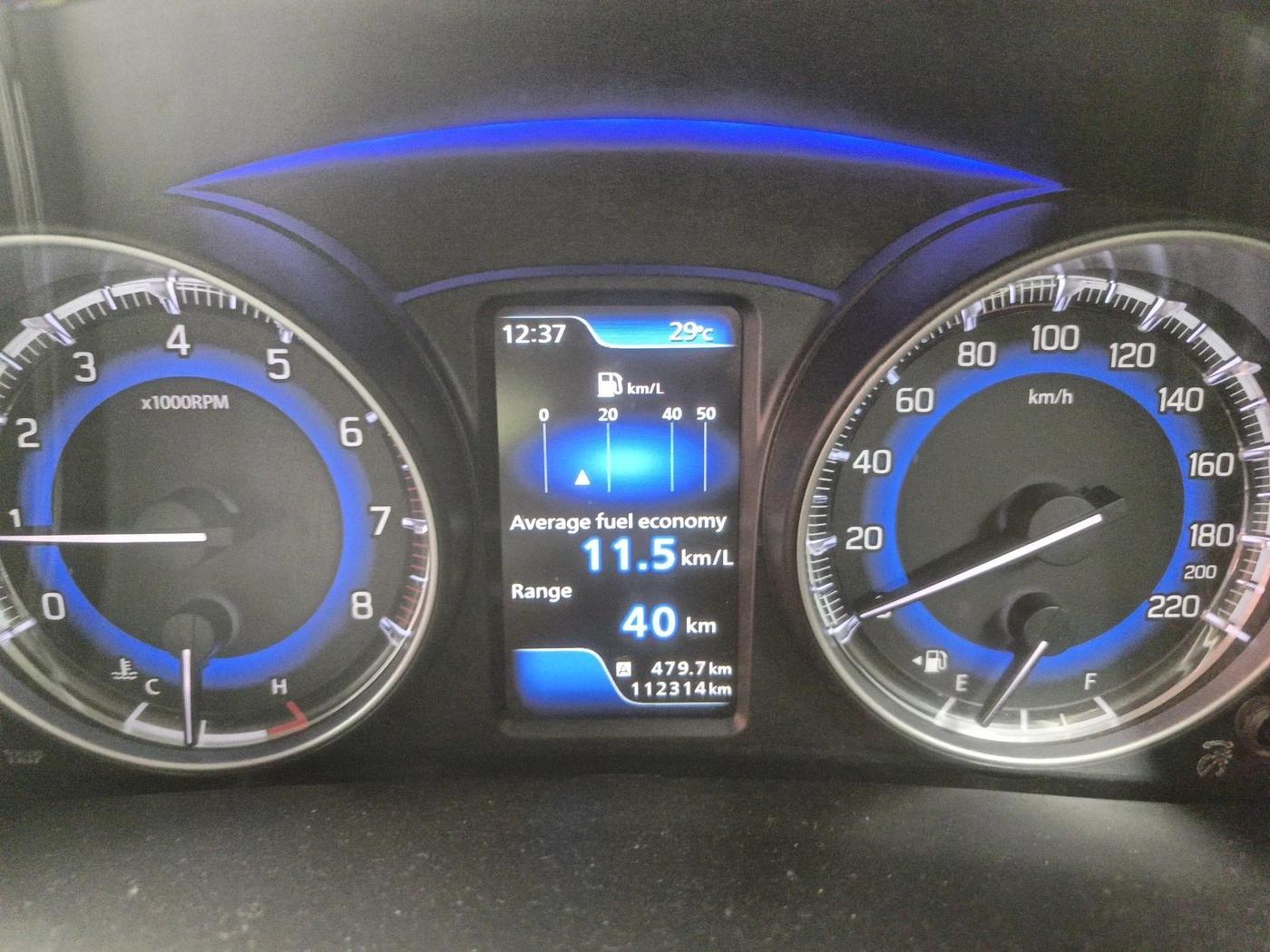 2019 Maruti Baleno ZETA PETROL 1.2, Petrol, Manual, 1,12,314 km, interior