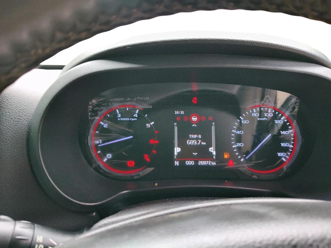 2021 Mahindra Thar LX HT PETROL 4WD MT, Petrol, Manual, 26,872 km, interior