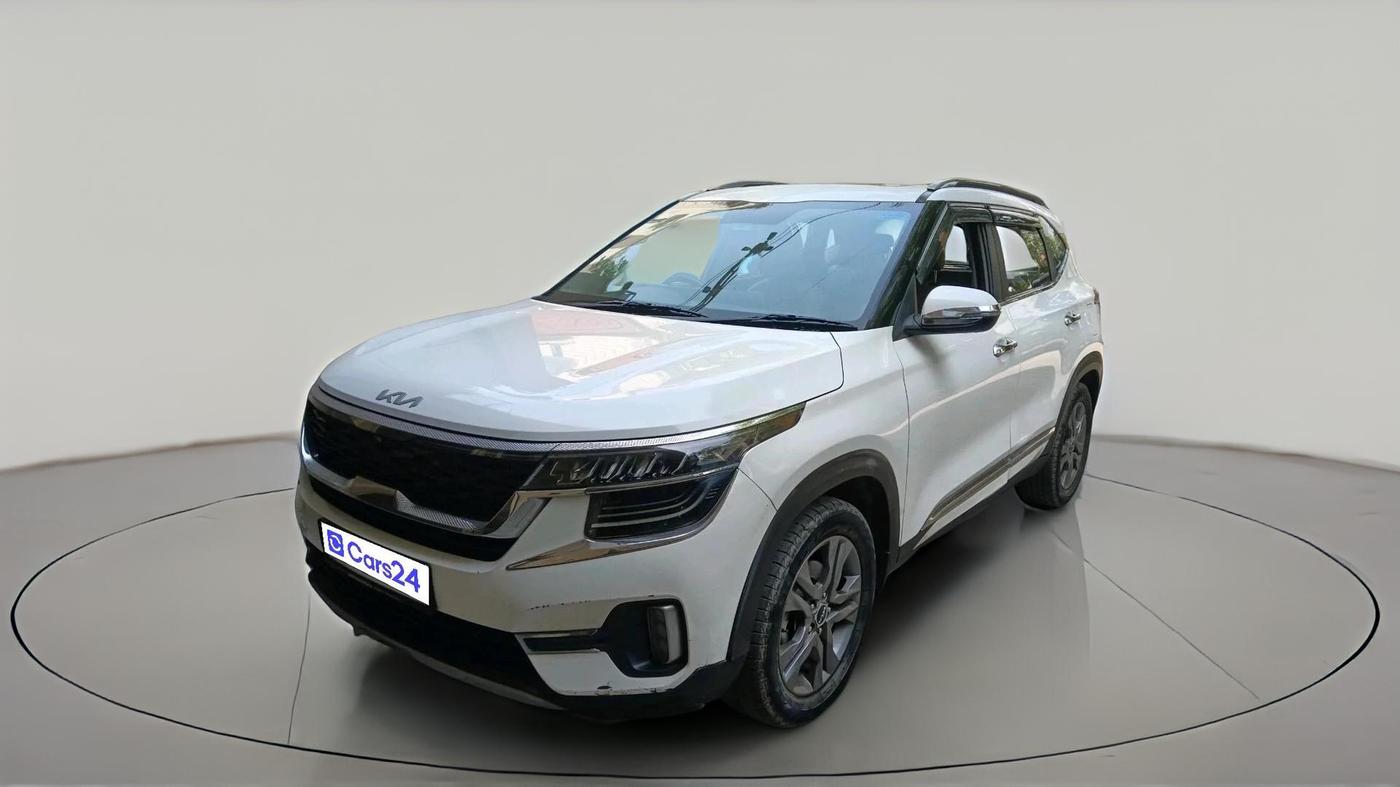 2021 KIA SELTOS HTX 1.5 CVT PETROL, Petrol, Automatic, 43,405 km, exterior