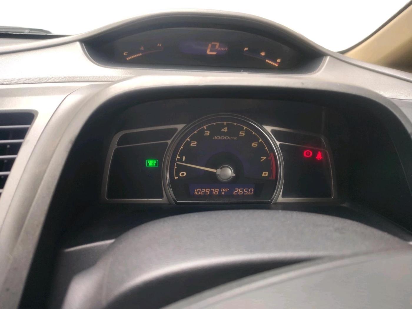2011 Honda Civic 1.8L I-VTEC S MT, Petrol, Manual, 1,02,978 km, interior