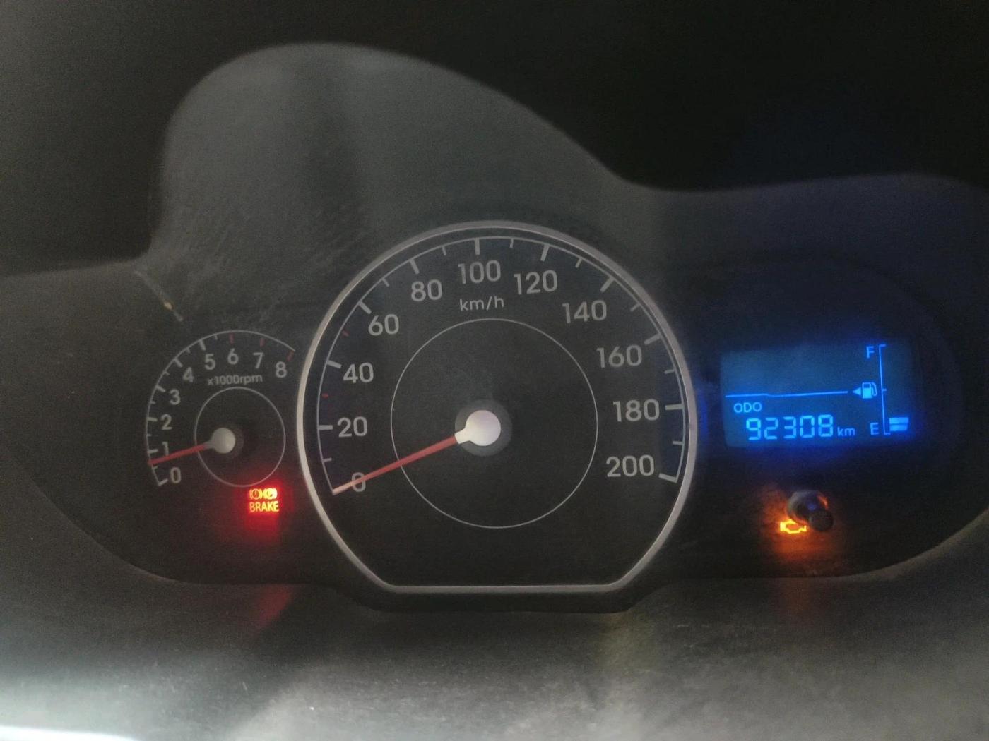 2012 Hyundai i10 ERA 1.1, CNG, Manual, 92,308 km, interior