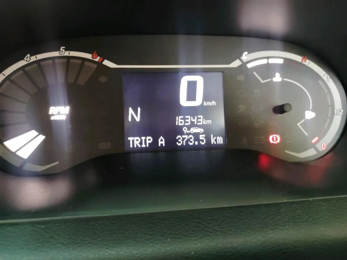 2024 Nissan MAGNITE Visia EZ-Shift, Petrol, Automatic, 16,343 km, interior