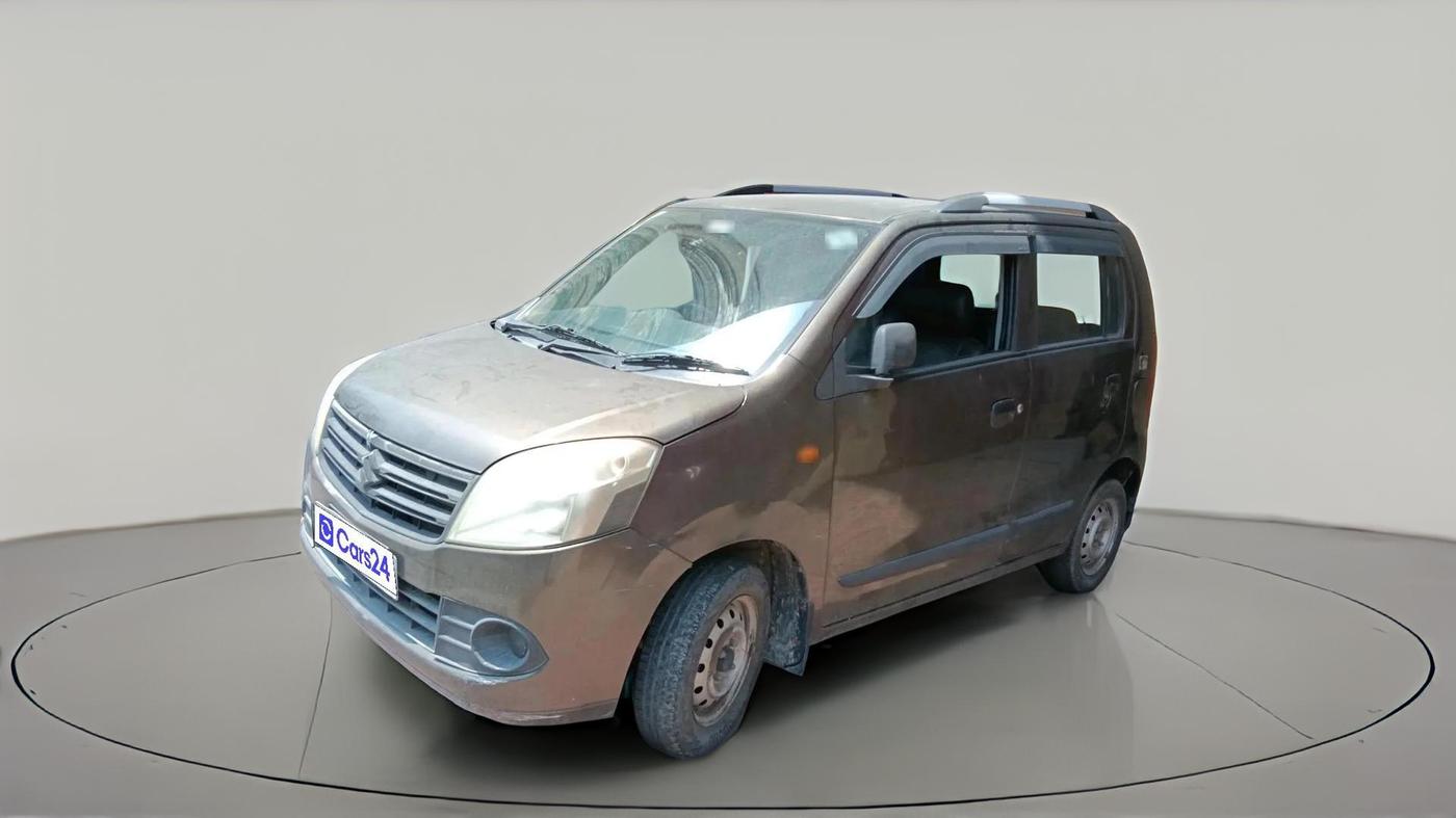 2011 Maruti Wagon R 1.0 LXI CNG, CNG, Manual, 69,511 km, exterior