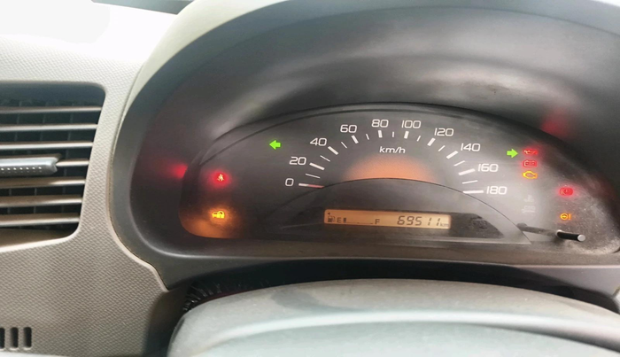 2011 Maruti Wagon R 1.0 LXI CNG, CNG, Manual, 69,511 km, interior