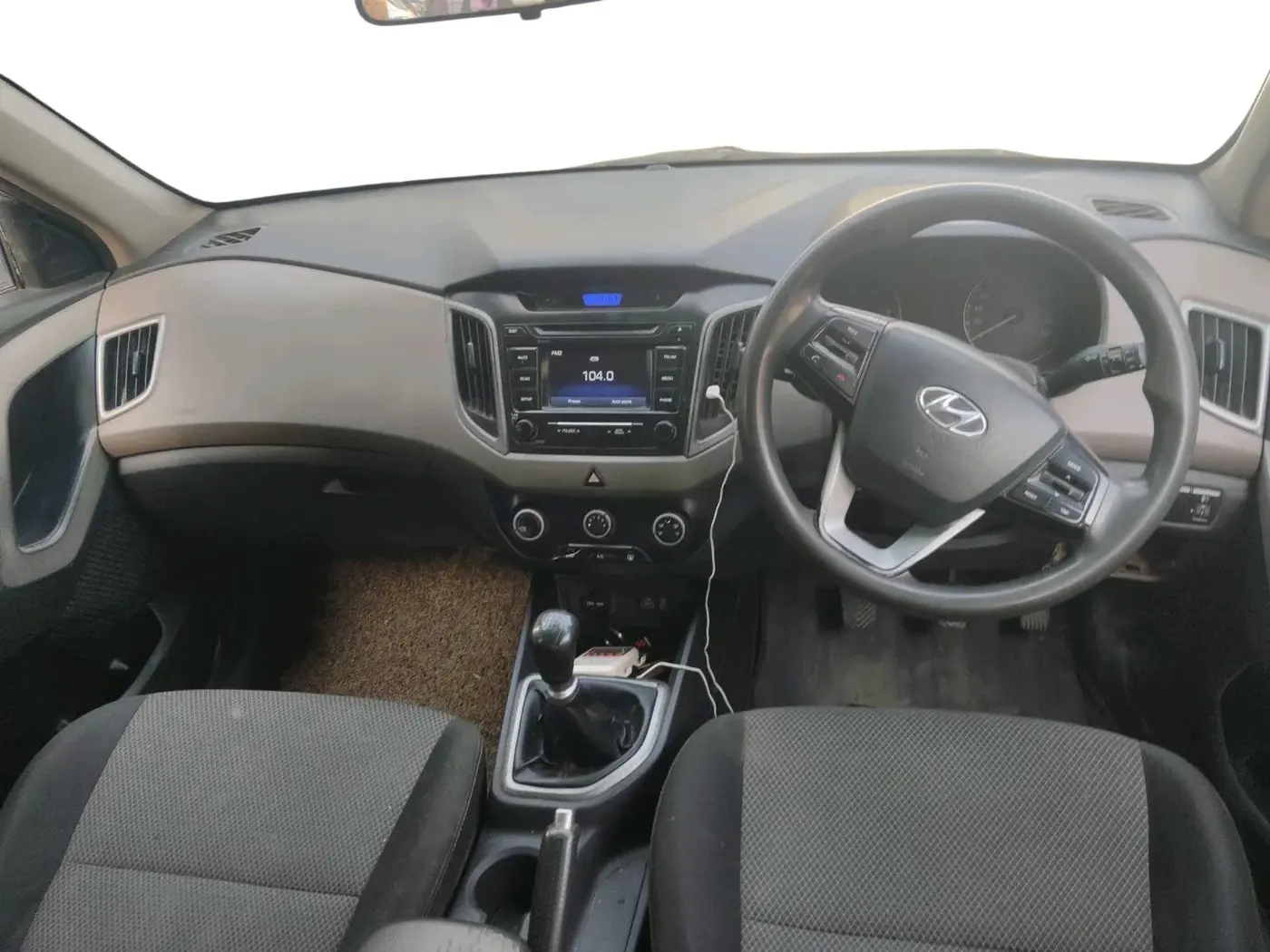 2017 Hyundai Creta S 1.4 DIESEL, Diesel, Manual, 1,72,718 km, interior