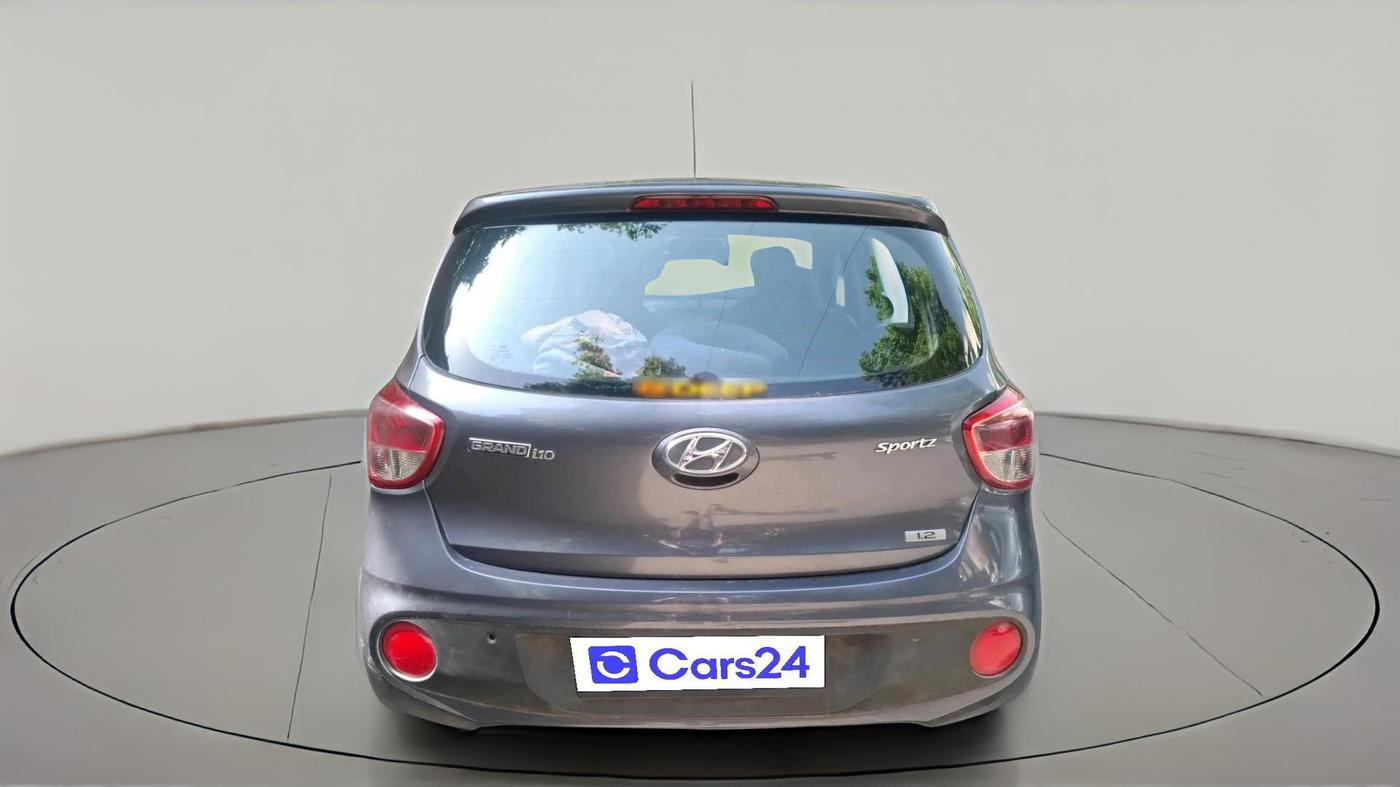 2017 Hyundai Grand i10 SPORTZ 1.2 KAPPA VTVT, CNG, Manual, 78,133 km, exterior