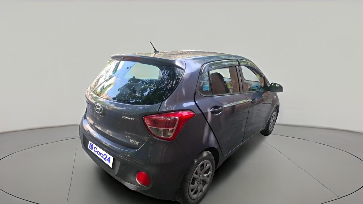 2017 Hyundai Grand i10 SPORTZ 1.2 KAPPA VTVT, CNG, Manual, 78,133 km, exterior