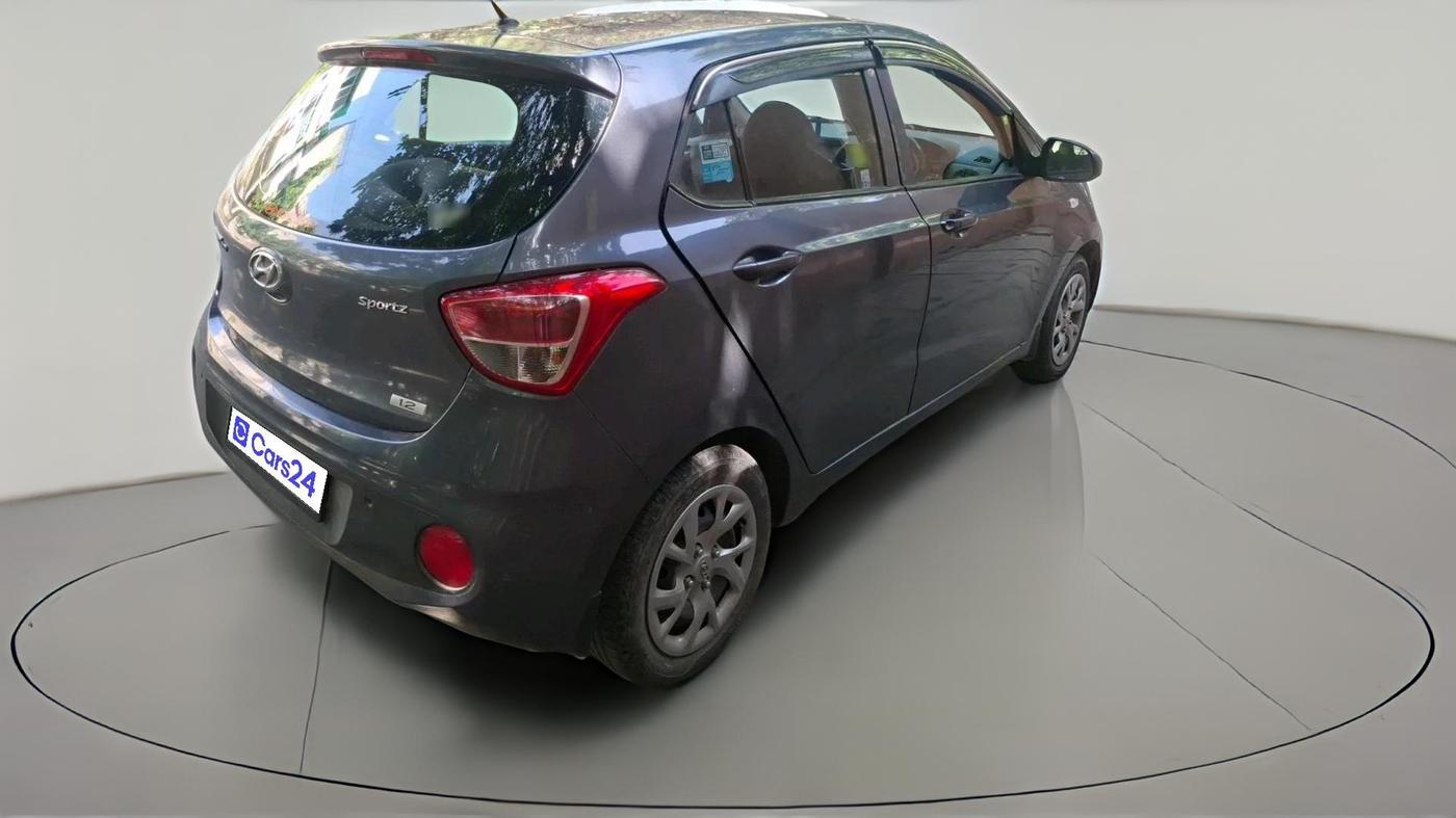 2017 Hyundai Grand i10 SPORTZ 1.2 KAPPA VTVT, CNG, Manual, 78,133 km, exterior