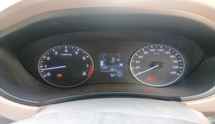 2017 Hyundai Elite i20 SPORTZ 1.2, CNG, Manual, 82,112 km, interior