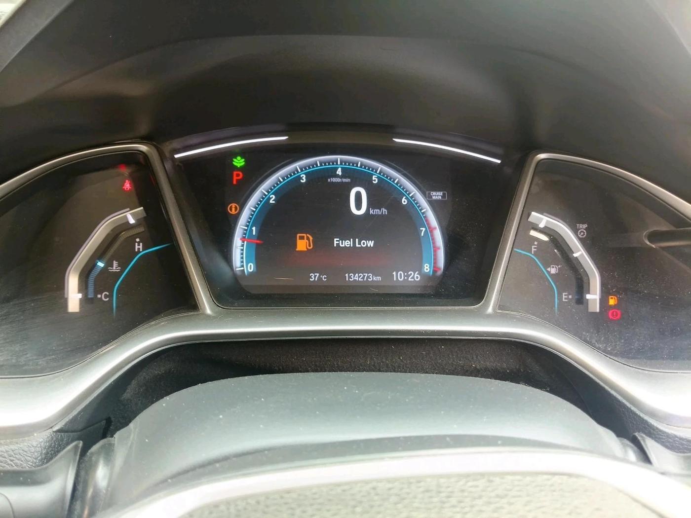 2019 Honda Civic 1.8L I-VTEC ZX CVT, Petrol, Automatic, 1,34,273 km, interior