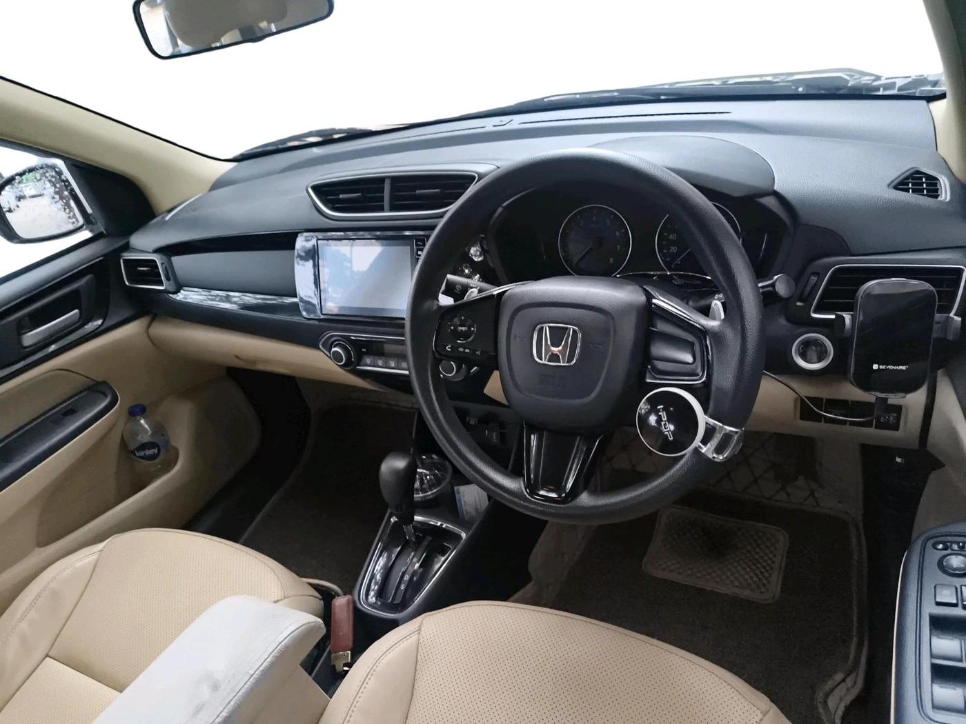 2019 Honda Amaze 1.2L I-VTEC VX CVT, CNG, Automatic, 1,22,566 km, interior