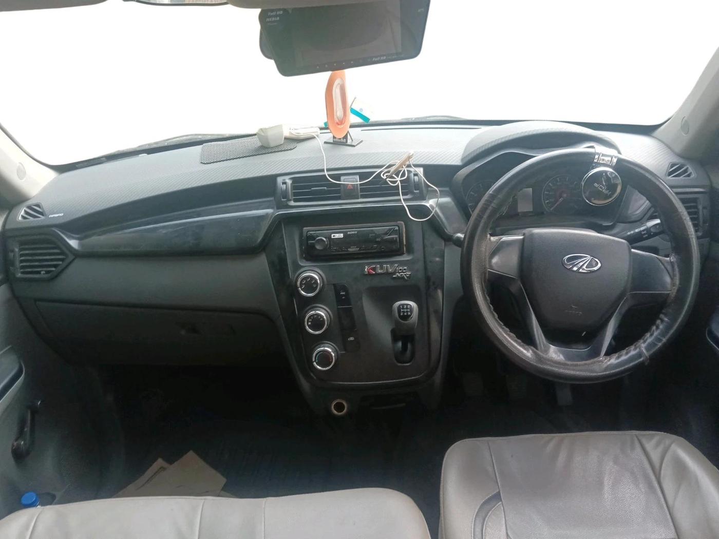 2017 Mahindra KUV 100 NXT K2+ P 6 STR, Petrol, Manual, 55,000 km, interior