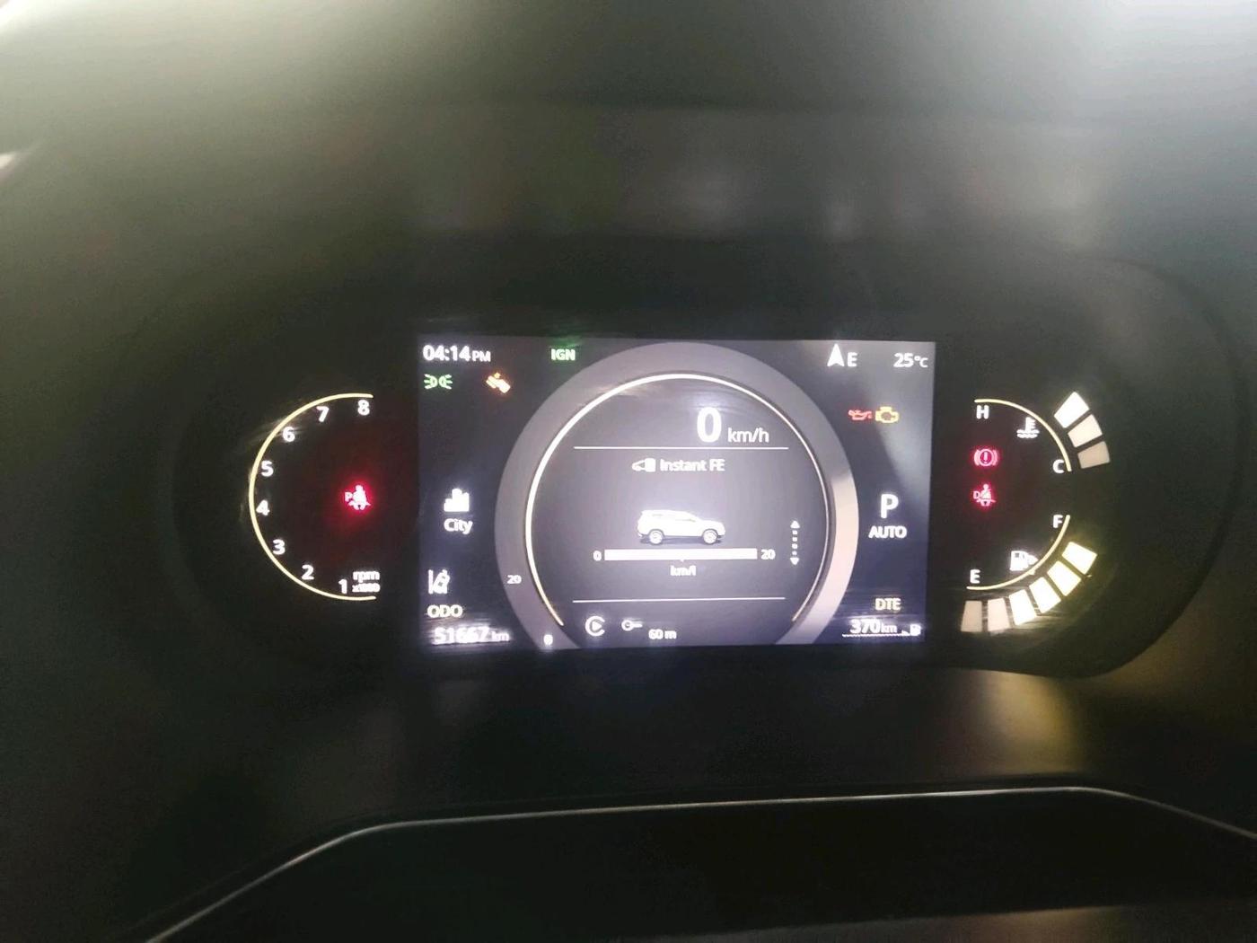 2023 Tata Safari XZA PLUS O 6STR DARK, Diesel, Automatic, 51,667 km, interior