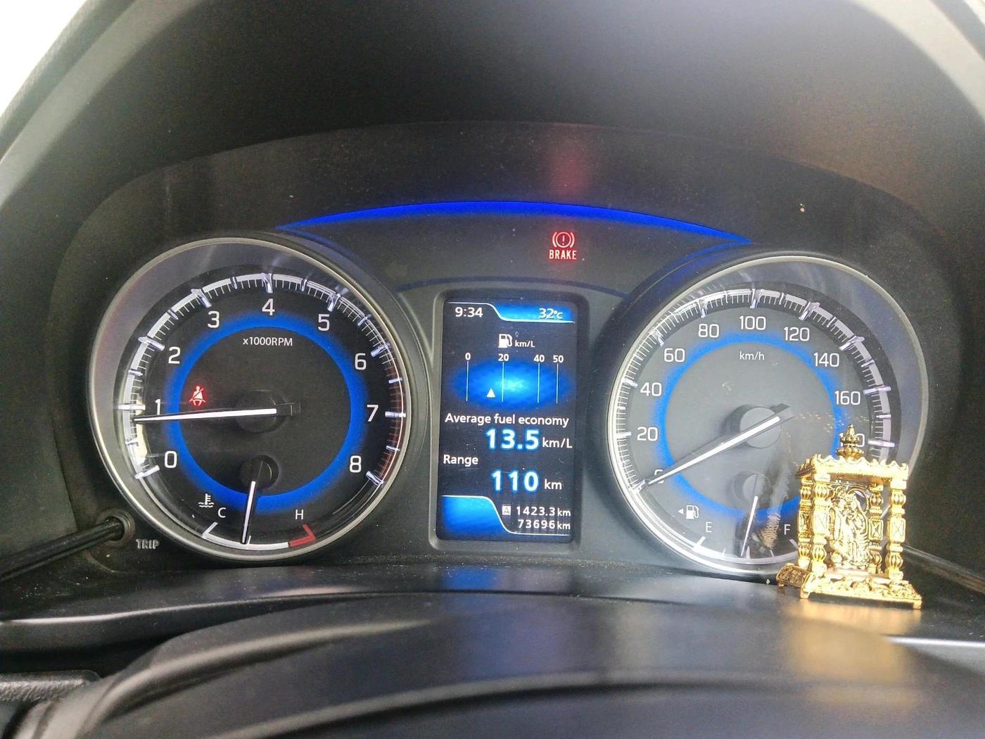 2020 Maruti Baleno ALPHA PETROL 1.2, Petrol, Manual, 73,696 km, interior