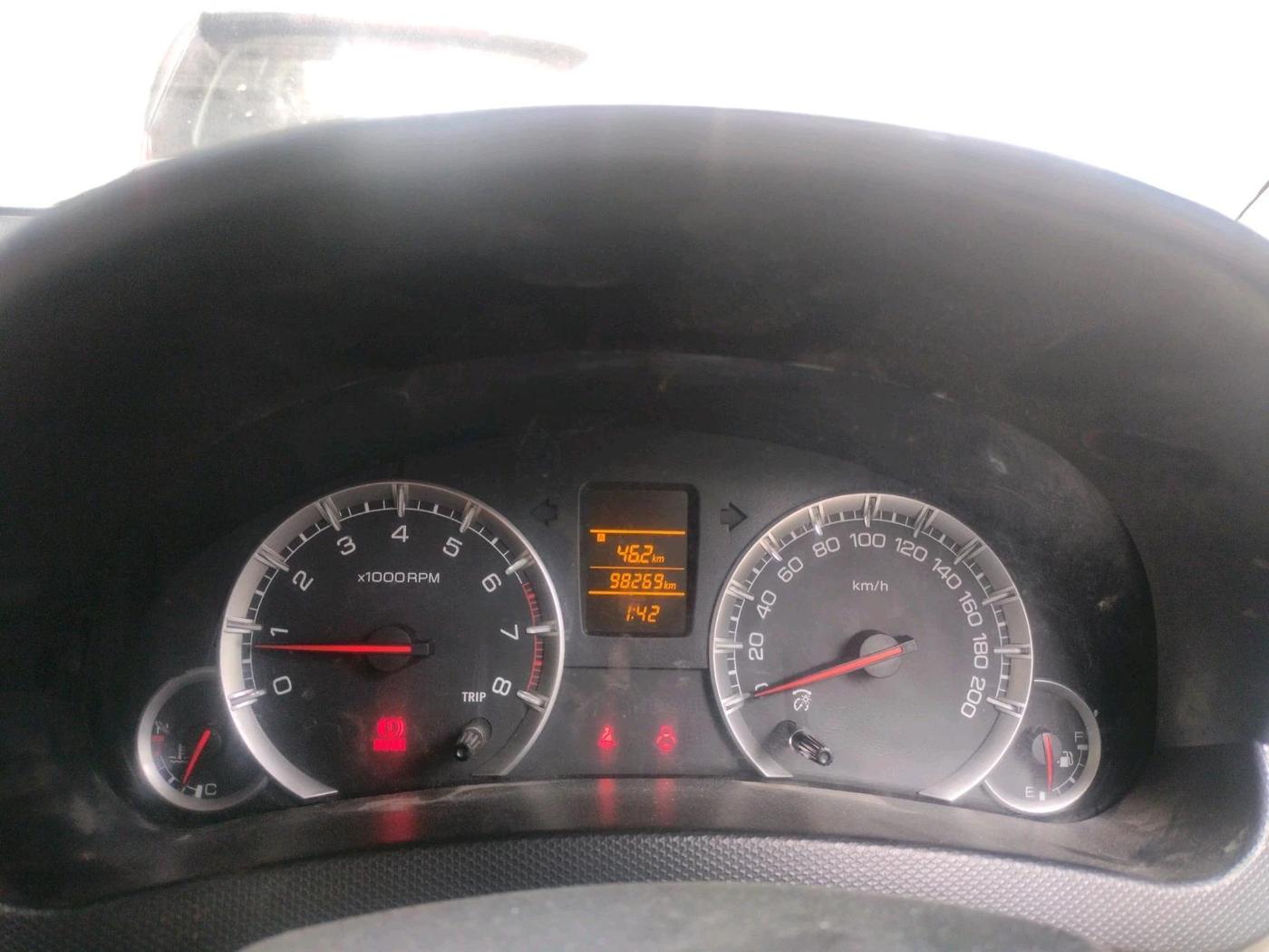 2015 Maruti Swift Dzire LXI, CNG, Manual, 98,269 km, interior