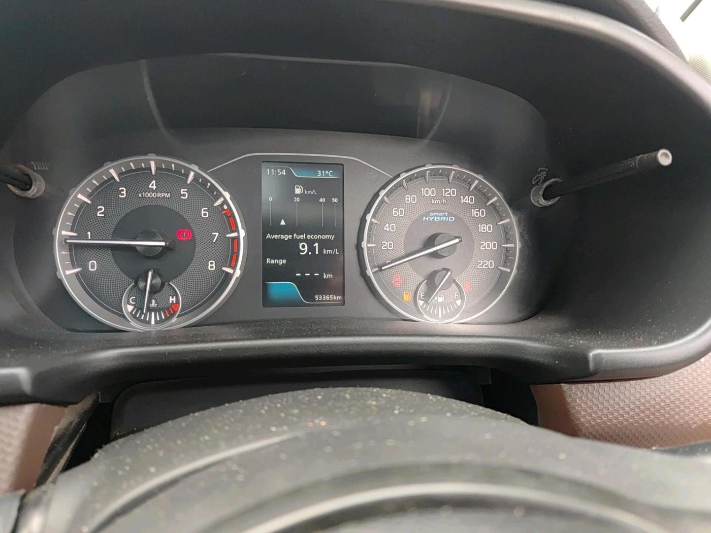 2022 Maruti BREZZA ZXI SMART HYBRID , Petrol, Manual, 53,365 km, interior