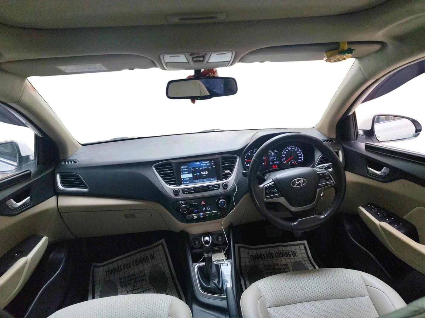 2018 Hyundai Verna 1.6 CRDI SX + AT, Diesel, Automatic, 1,24,599 km, interior