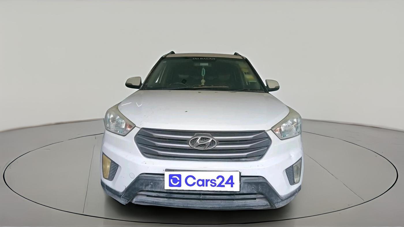 2017 Hyundai Creta E PLUS 1.6 PETROL, CNG, Manual, 1,09,036 km, exterior