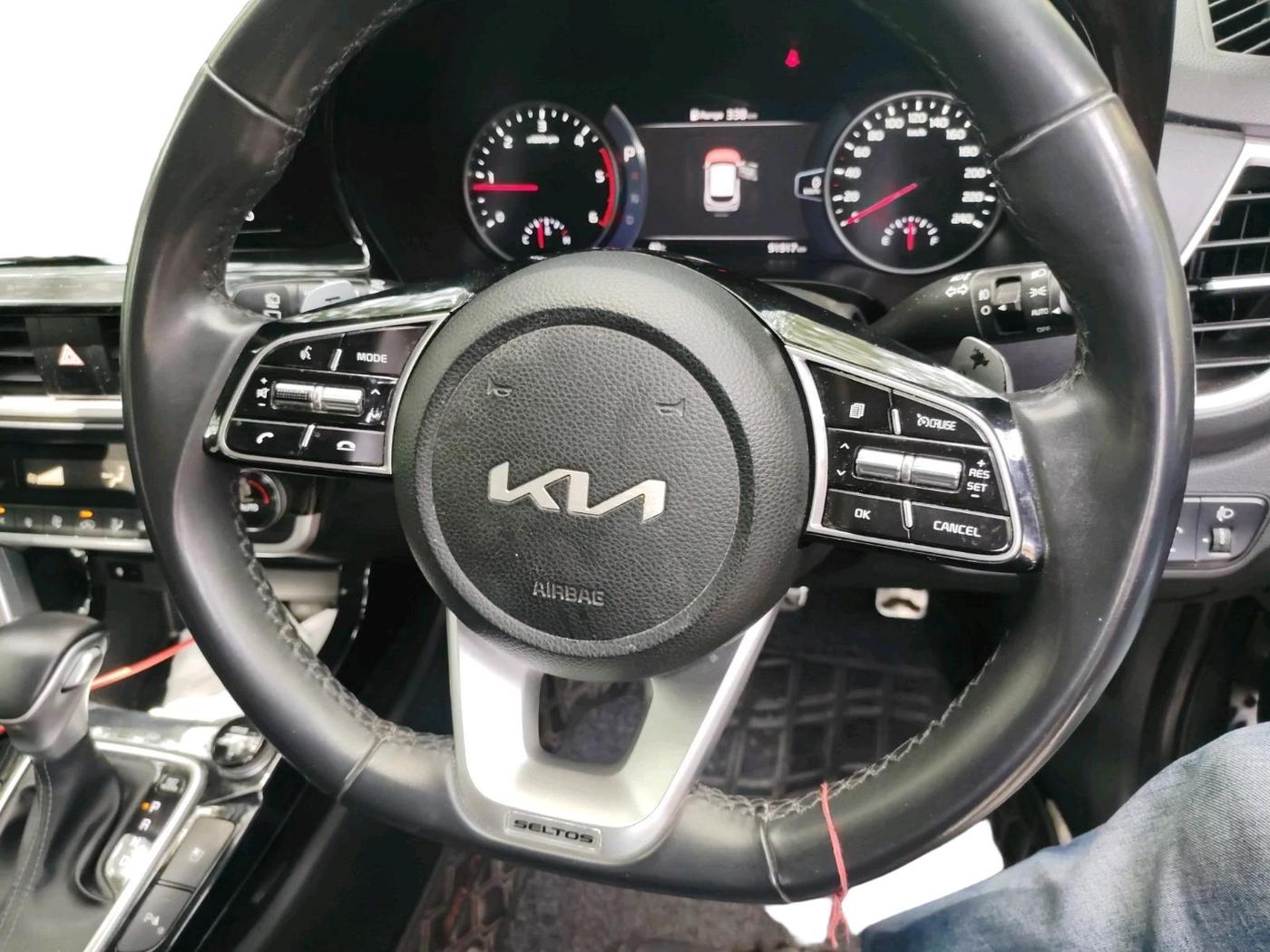 2022 KIA SELTOS X LINE 1.5 DIESEL AT, Diesel, Automatic, 91,917 km, interior