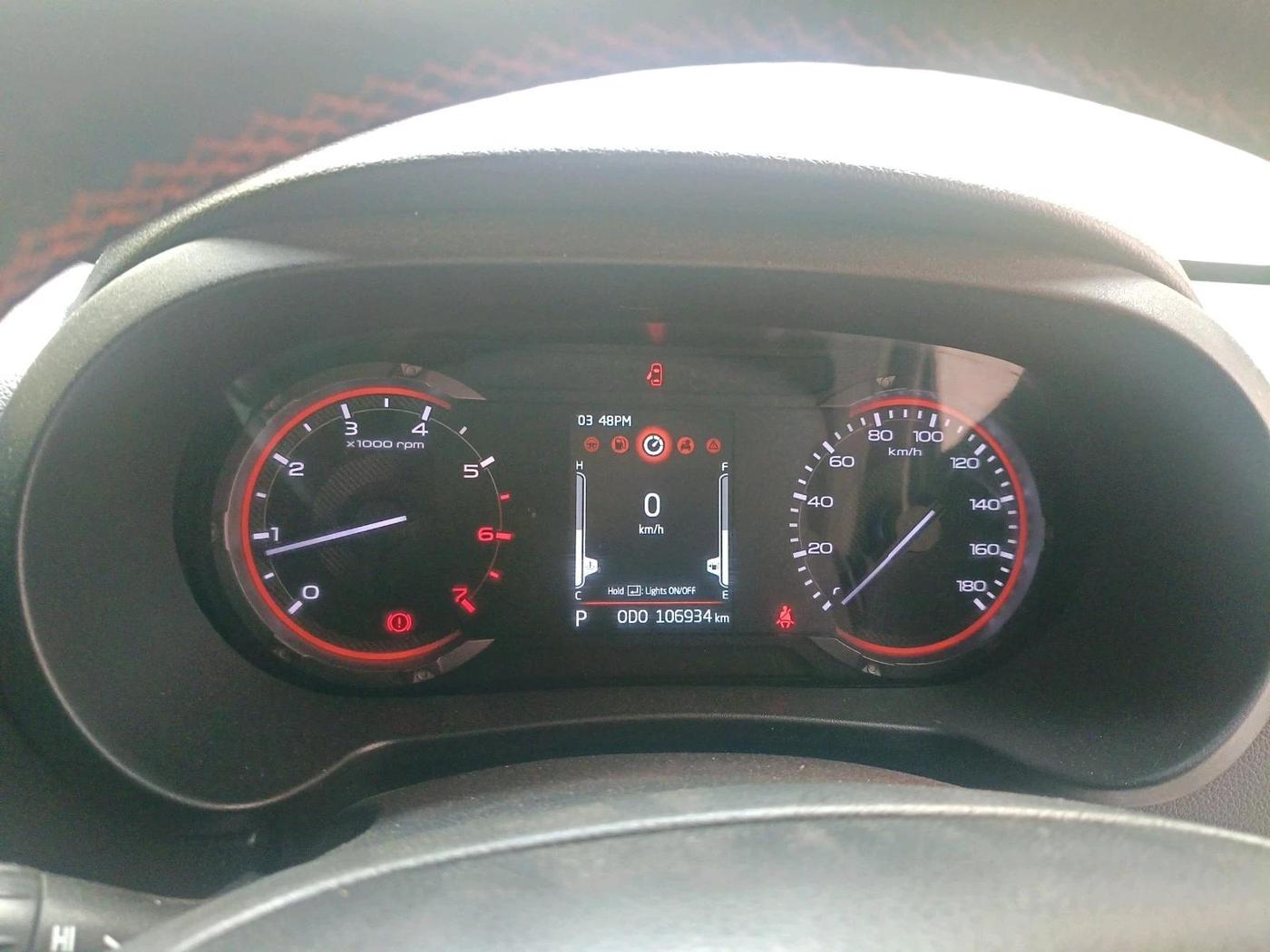 2022 Mahindra Thar LX PETROL HT 4WD AT, Petrol, Automatic, 1,06,934 km, interior