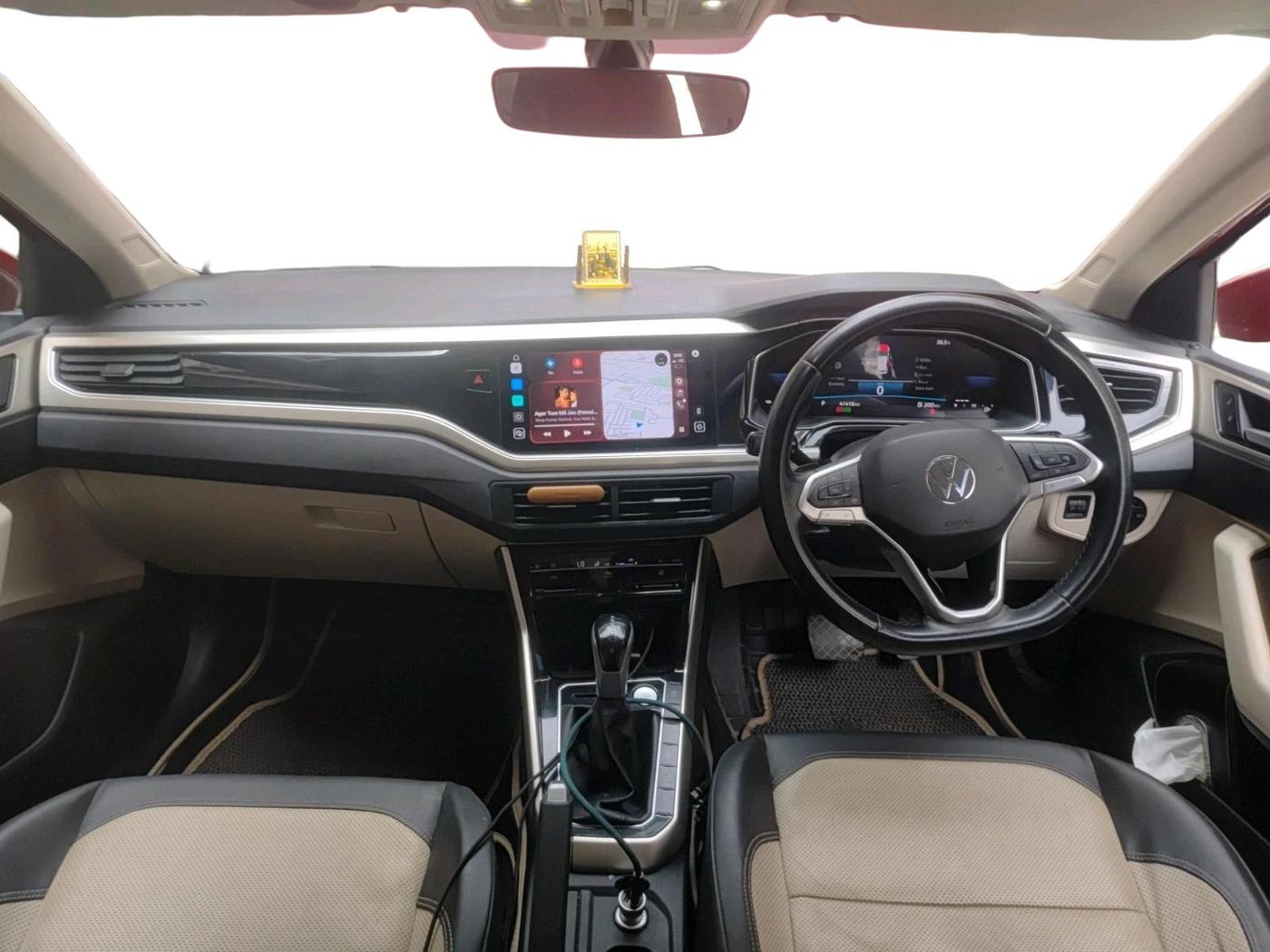 2023 Volkswagen VIRTUS TOPLINE TSI 1.0 AT, Petrol, Automatic, 41,418 km, interior