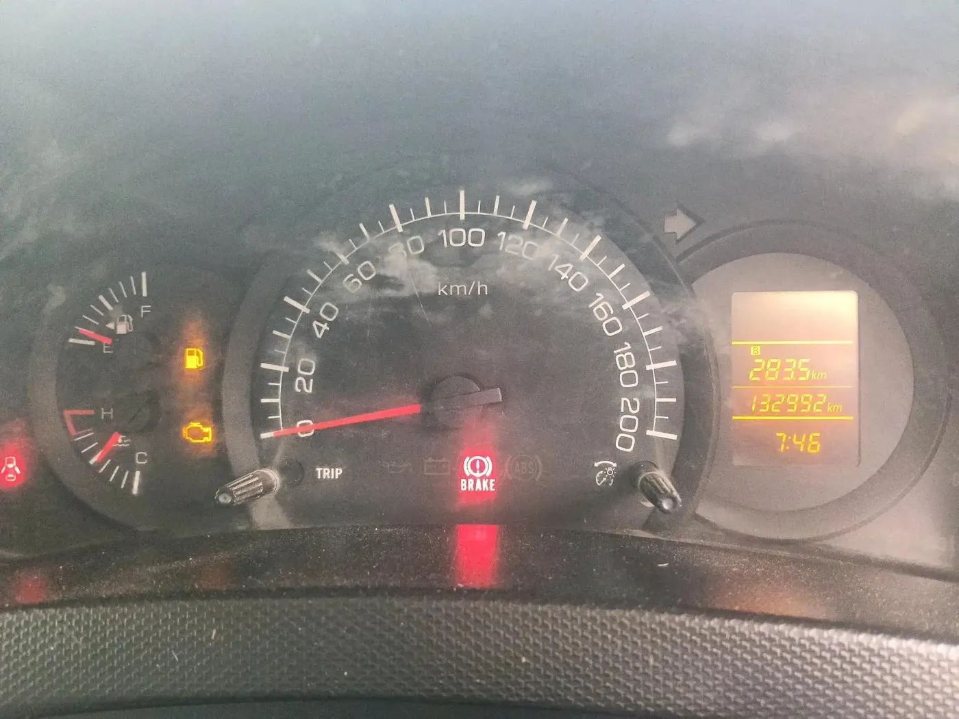 2016 Maruti Swift Dzire LXI (O), CNG, Manual, 3,30,413 km, interior