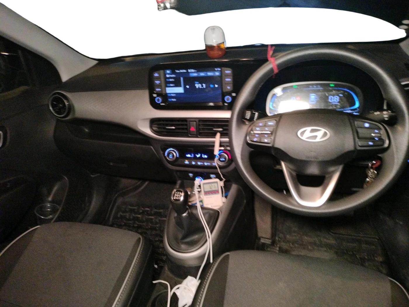 2026 Hyundai EXTER SX 1.2 MT Hy-CNG Duo , CNG, Manual, 9,160 km, interior