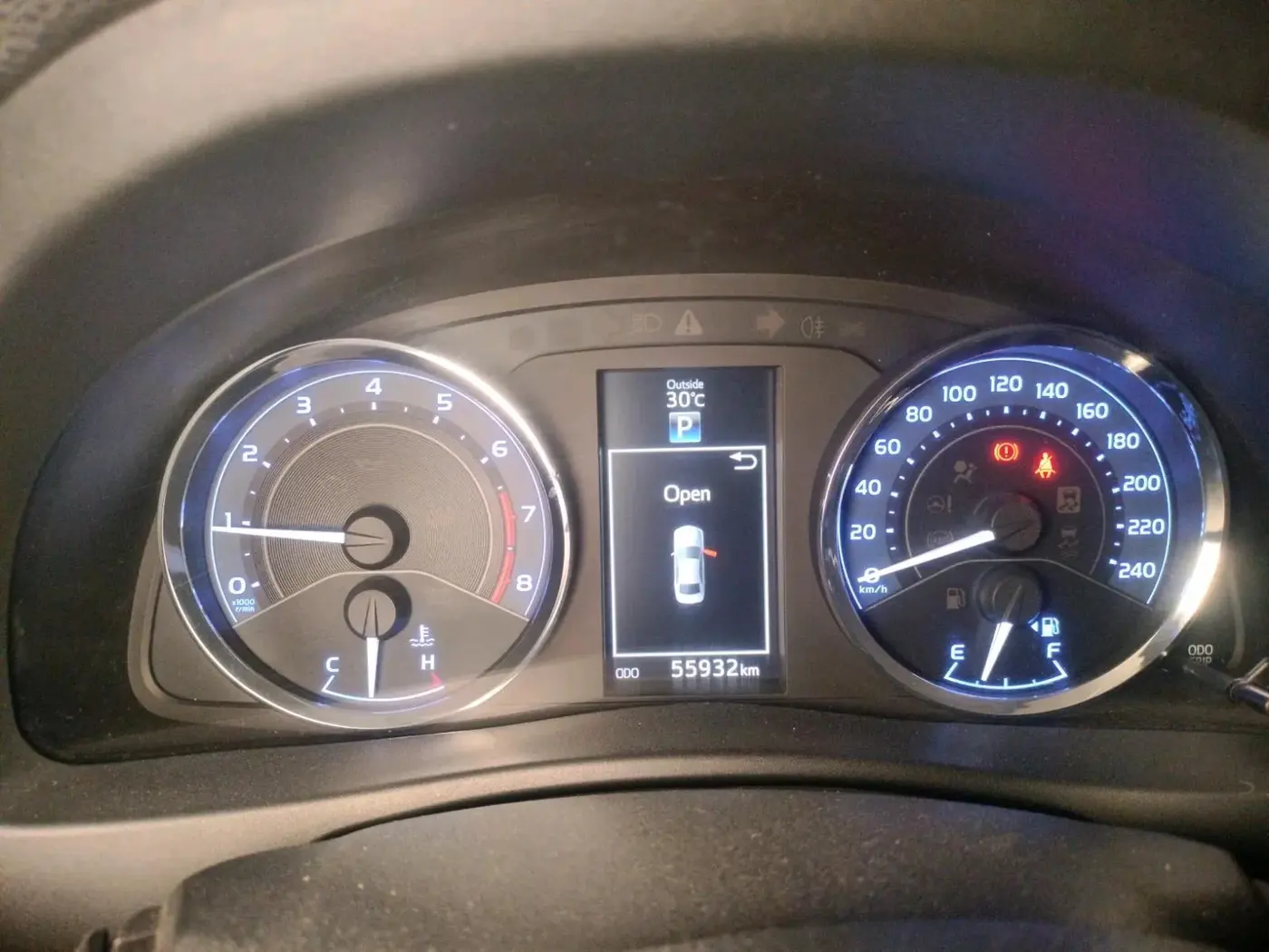 2018 Toyota Corolla Altis VL CVT PETROL, Petrol, Automatic, 55,932 km, interior