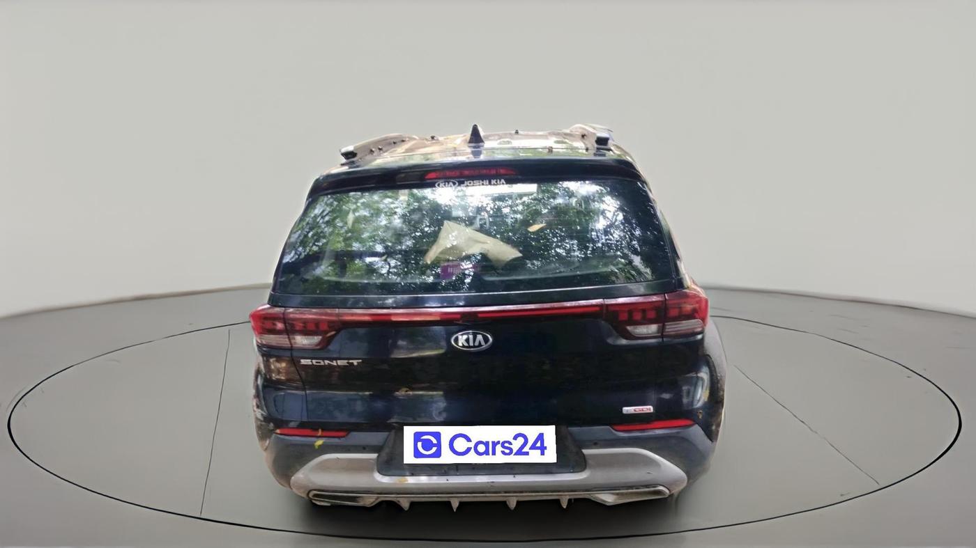 2021 KIA SONET HTX 1.0 IMT, Petrol, Manual, 87,377 km, exterior