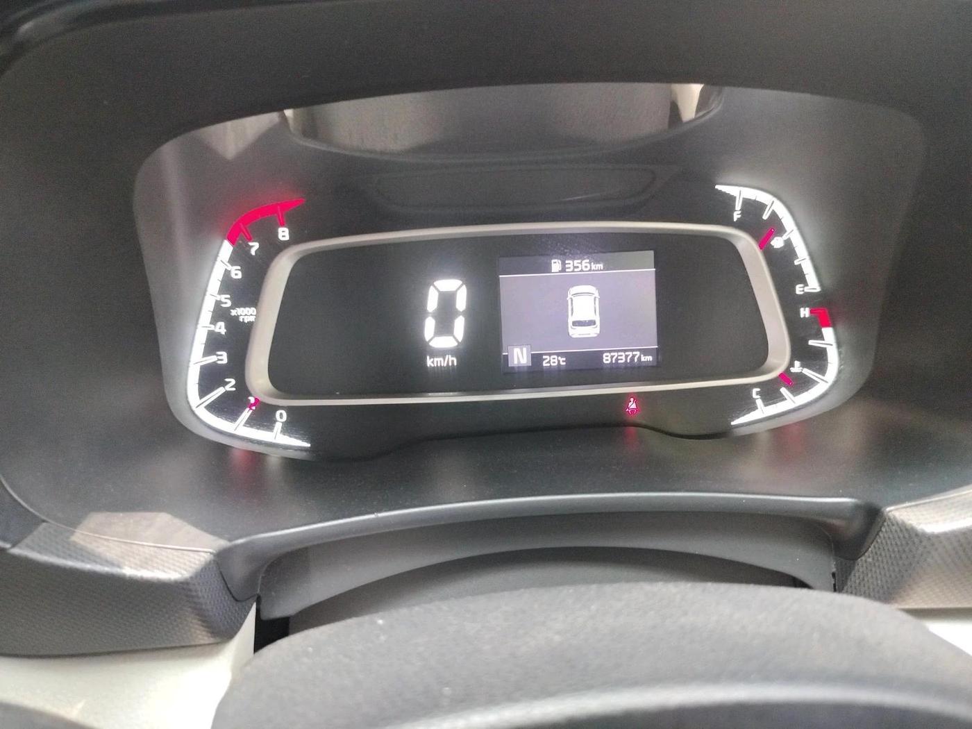 2021 KIA SONET HTX 1.0 IMT, Petrol, Manual, 87,377 km, interior