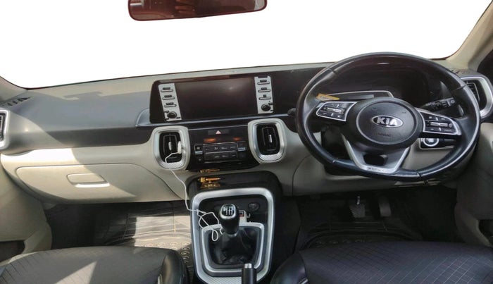 2021 KIA SONET HTX 1.0 IMT, Petrol, Manual, 50,122 km, interior