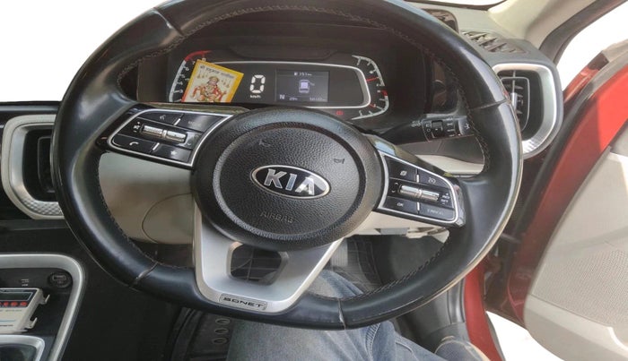 2021 KIA SONET HTX 1.0 IMT, Petrol, Manual, 50,122 km, interior