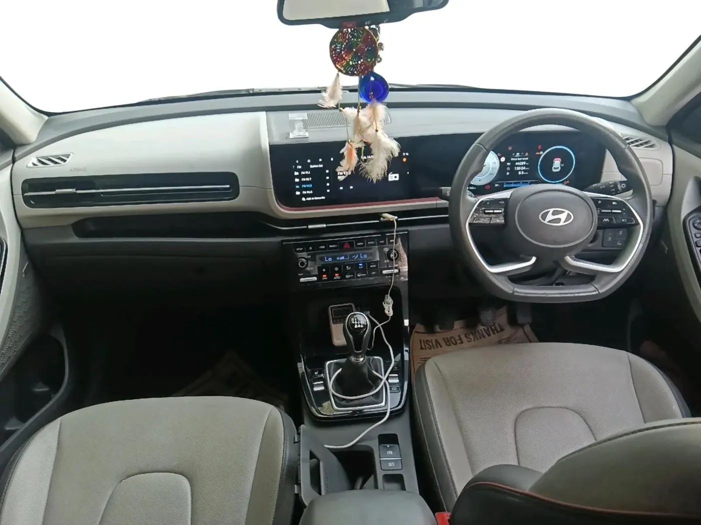 2024 Hyundai Creta SX (O) 1.5 PETROL, Petrol, Manual, 44,301 km, interior
