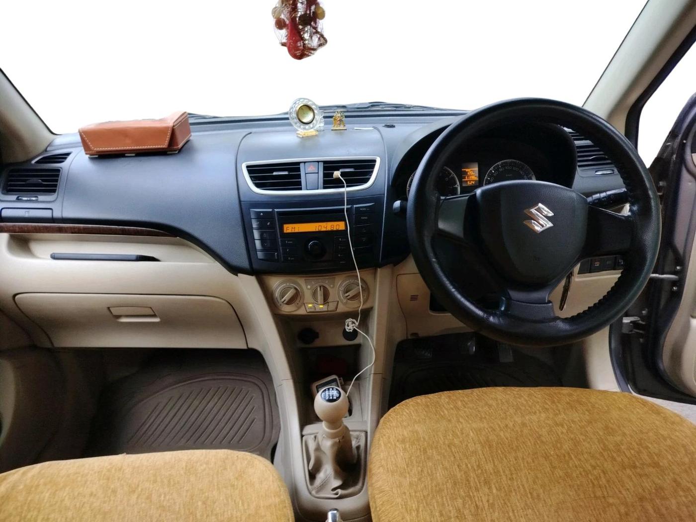 2014 Maruti Swift Dzire VXI, Petrol, Manual, 51,398 km, interior